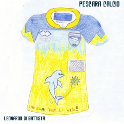 Pescara football club adopts Italian boy's shirt design - BBC News